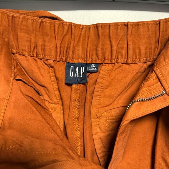 GAP Twill Barrel Ankle Pant Copper 12 - Picture 3 of 11